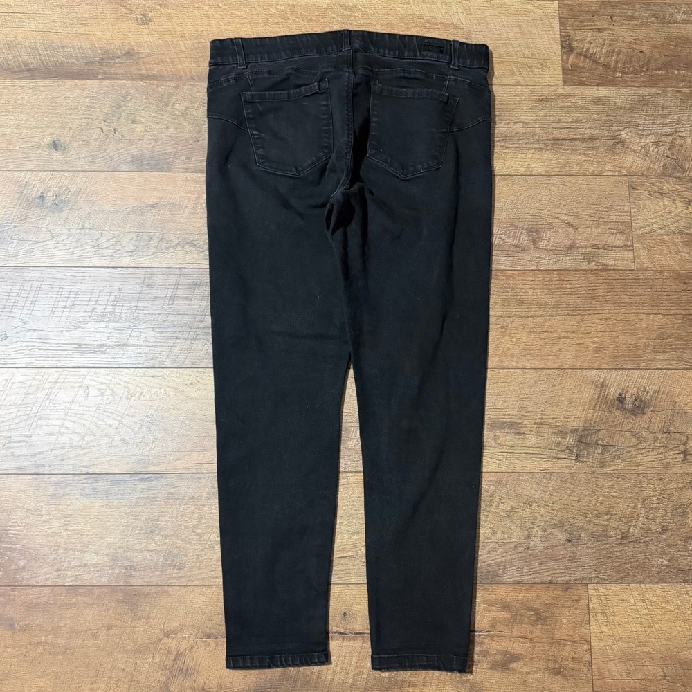 Juicy Couture Los Angeles Seamless Skinny Jeans Black Size 16 Womens Denim‎